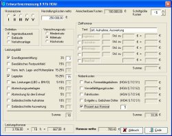 Screenshot Abrechnungen