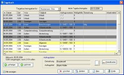  Screenshot Tagebuch 